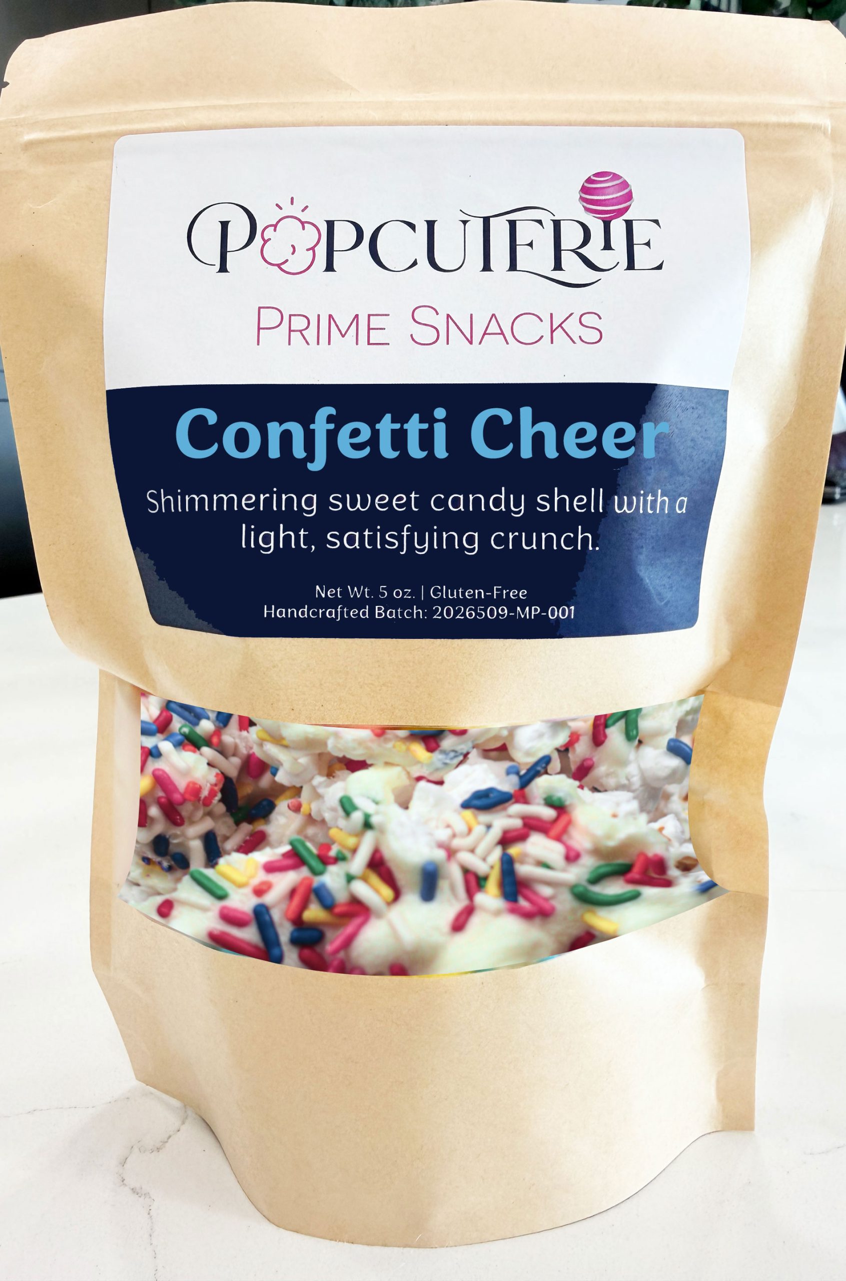 confetti cheer popcorn