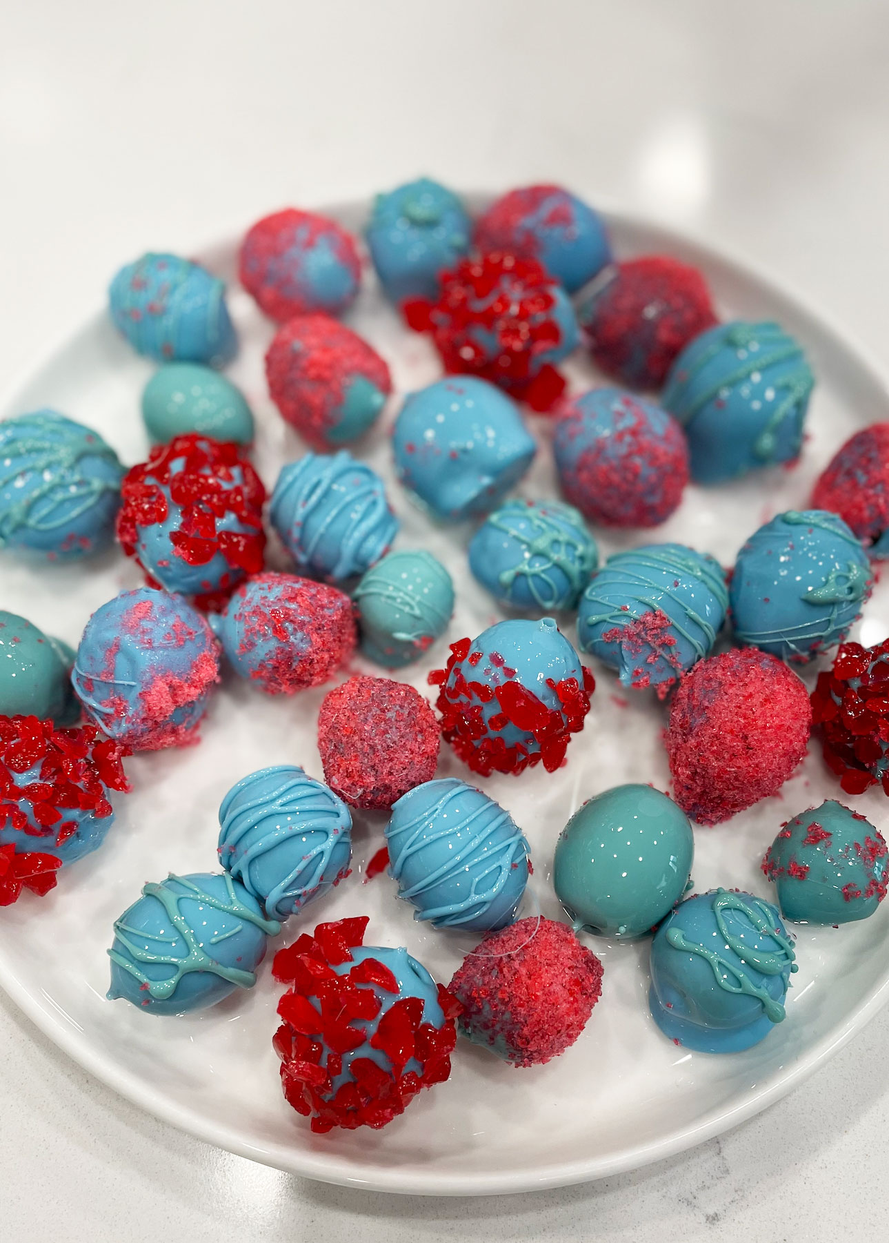 Crackle Candy Collection featuring candied grapes